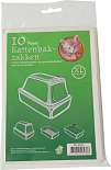 Kattenbakzakken XL 10 st wit