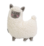 Beeztees Puppy knuffel Lama wit