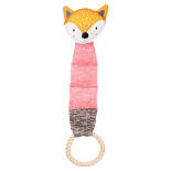 Flamingo Hondenspeelgoed Puppy Britty Vos Roze