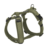 Petlando Y-Hondentuig Mesh Comfort Olijfgroen