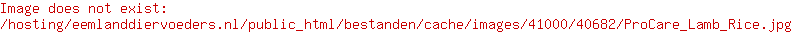 Prins hondenvoer ProCare Lamb & Rice 15 kg