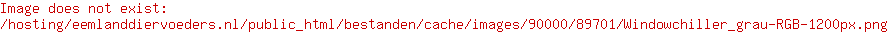 Petlando Windowchiller met Tochtvanger Grijs