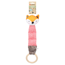Flamingo Hondenspeelgoed Puppy Britty Vos Roze