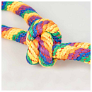 Duvo+ T-Shirt Touw met Lus & 3 Knopen