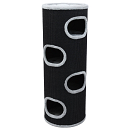 Krabton Sisal 4 Gaats Zwart/Grijs 123 x 45 cm