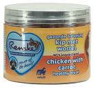 Renske gezonde beloning mini hartjes kip met wortel 100 gr