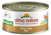 Almo Nature kattenvoer HFC Natural kalf 70 gr