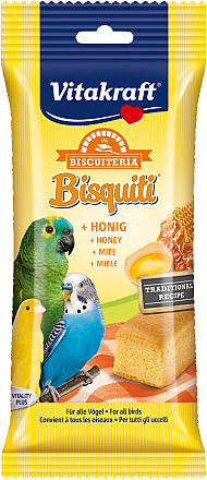 Vitakraft Bisquiti met honing 4 st