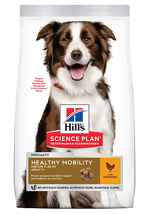 Hill's Science Plan Adult Healthy Mobility Medium kip 12 kg