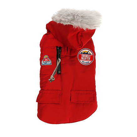 51 Degrees North Aspen Coat red 