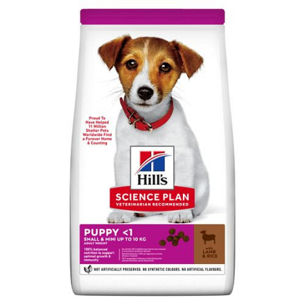Hill's Science Plan Puppy Small & Mini Lamb & Rice 1,5 kg