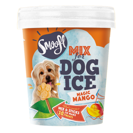 Smoofl Mango <br>Mix voor Hondenijsjes <br>160 gr