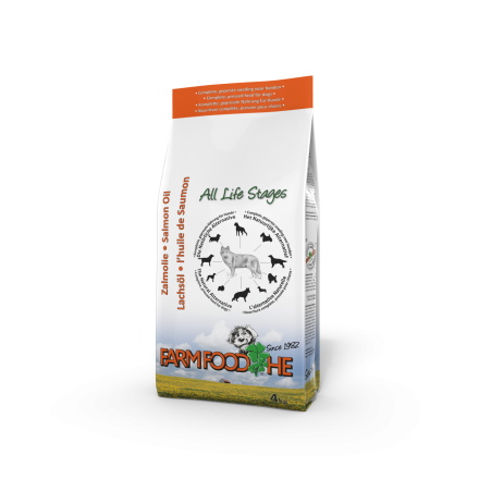 Farm Food hondenvoer HE Zalmolie 4 kg