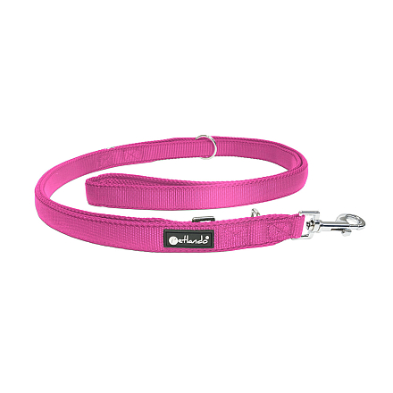 Petlando Verstelbare Hondenlijn Mesh Fuchsia