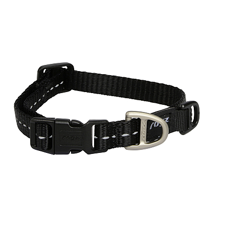 Rogz Halsband Utility Zwart