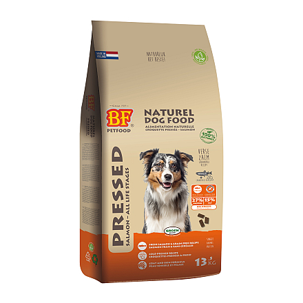 BF Petfood Hondenvoer Geperst Zalm Graanvrij 13,5 kg