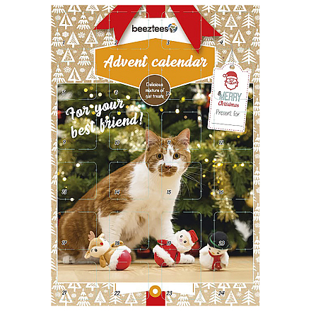 Beeztees Kerst Adventskalender Kat Purr