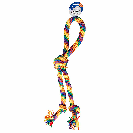 Duvo+ T-Shirt Touw met Lus & 3 Knopen