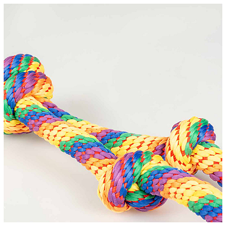 Duvo+ T-Shirt Touw met Lus & 5 Knopen