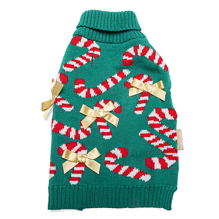 Beeztees Kersttrui Candy Canes