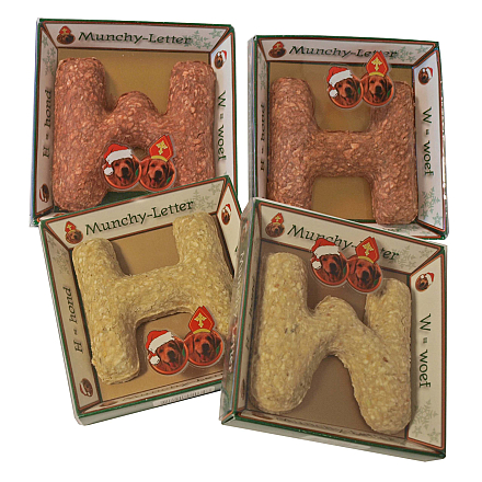 Munchy Letter W en H Assorti