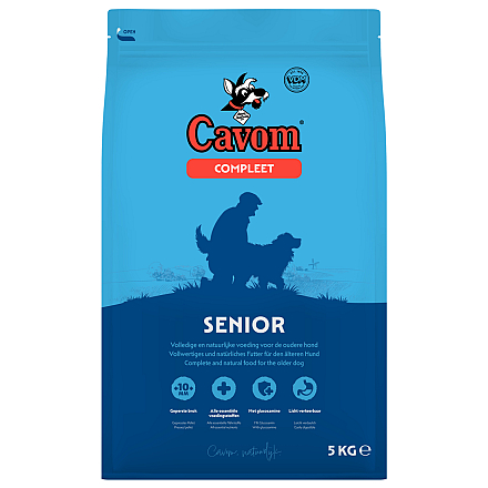 Cavom hondenvoer Compleet Senior 5 kg