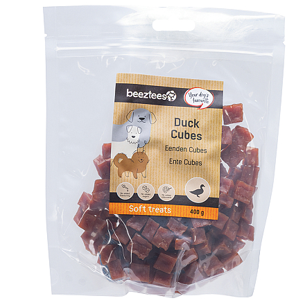 Beeztees Eenden Cubes 400 gr