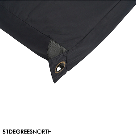 51 Degrees North Storm hondenkussen imperial grey