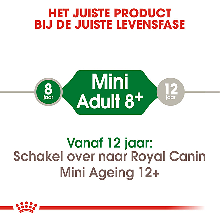 Royal Canin Hond Mini Adult 8+ 8 Kg