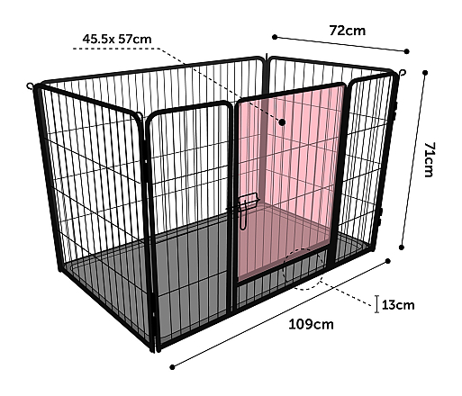 Flamingo kennel Kazan black