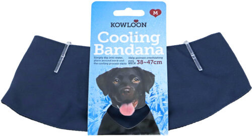 Kowloon Cool Bandana Donkerblauw